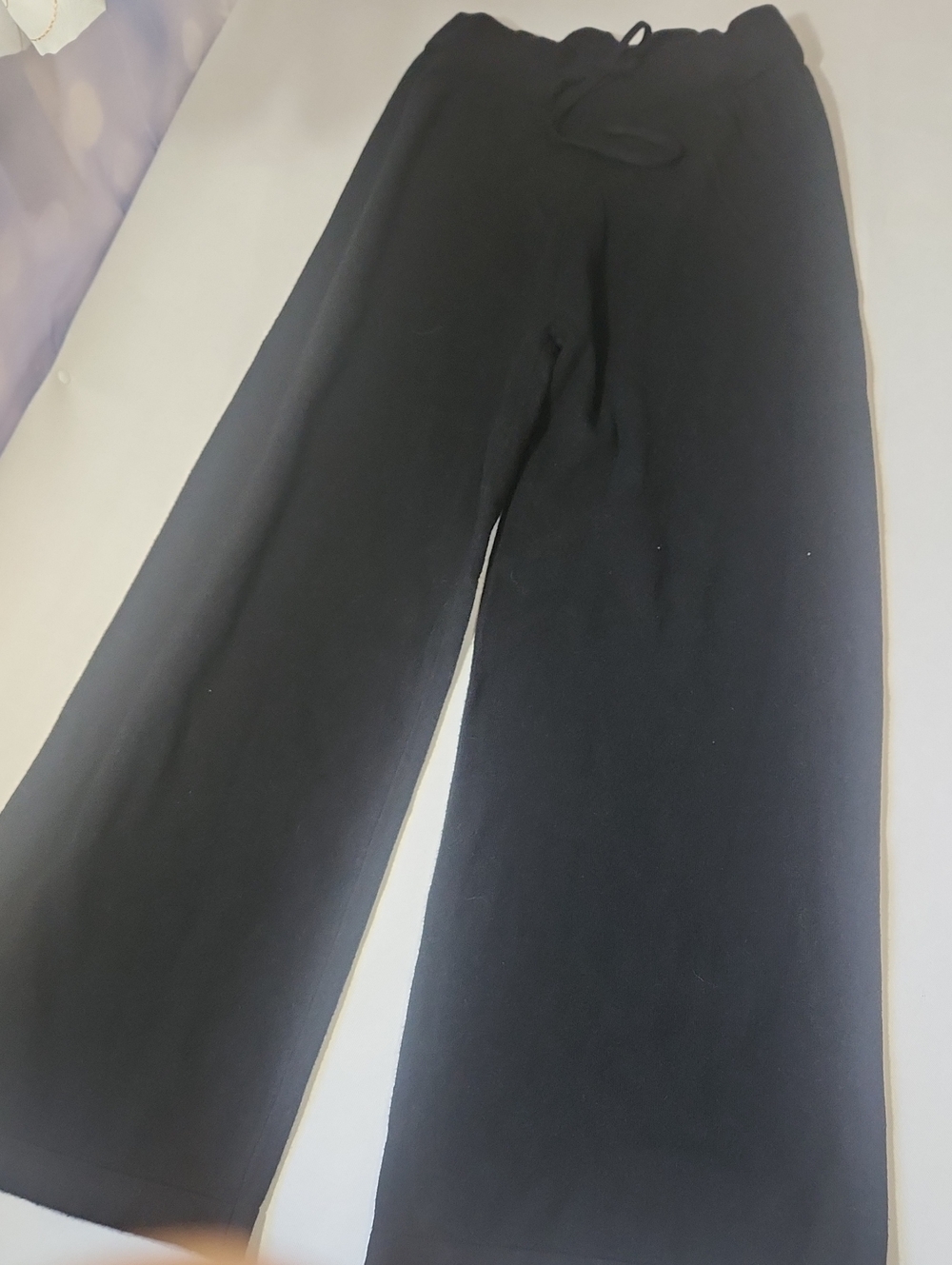Black Wide-Leg Pants, So Cozy, So Classy